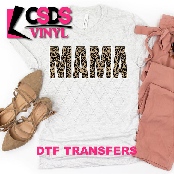 DTF Transfer - DTF000210 Leopard Mama