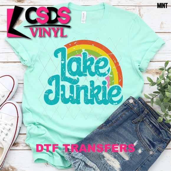 DTF Transfer - DTF000219 Lake Junkie Rainbow