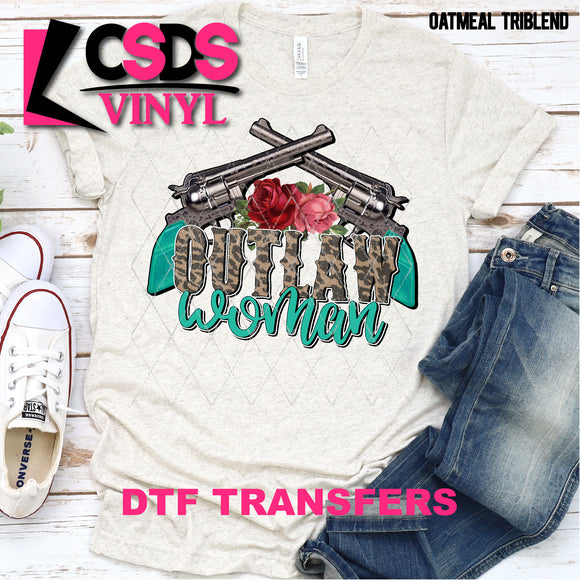 DTF Transfer - DTF000231 Outlaw Woman
