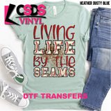 DTF Transfer - DTF000258 Living Life by the Seams Baseball