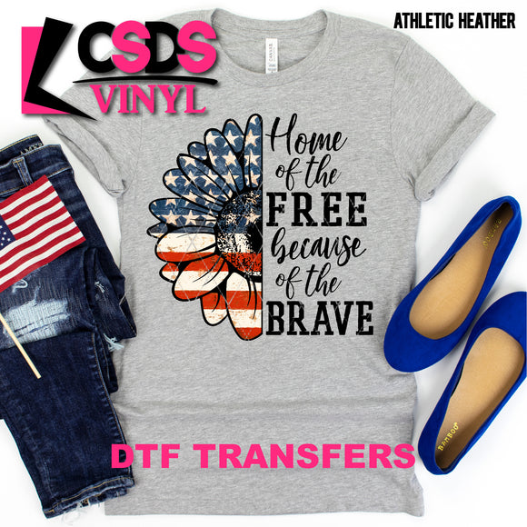 DTF Transfer - DTF000277 Home of the Free