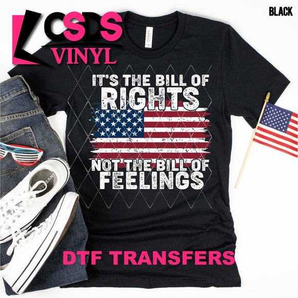 DTF Transfer - DTF000281 Bill of Rights