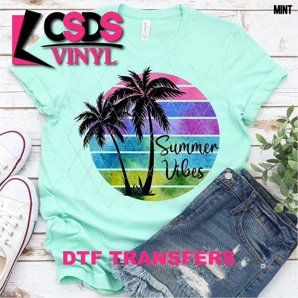 DTF Transfer - DTF000290 Summer Vibes