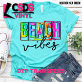 DTF Transfer - DTF000320 Tie Dye Beach Vibes