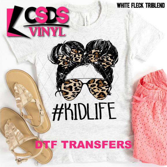 DTF Transfer - DTF000323 #Kidlife Leopard