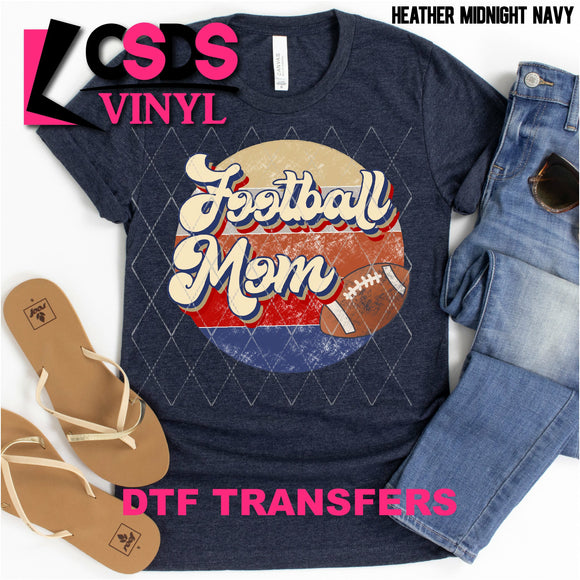 DTF Transfer - DTF000326 Retro Football Mom
