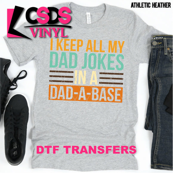 DTF Transfer - DTF000333 Dad Jokes