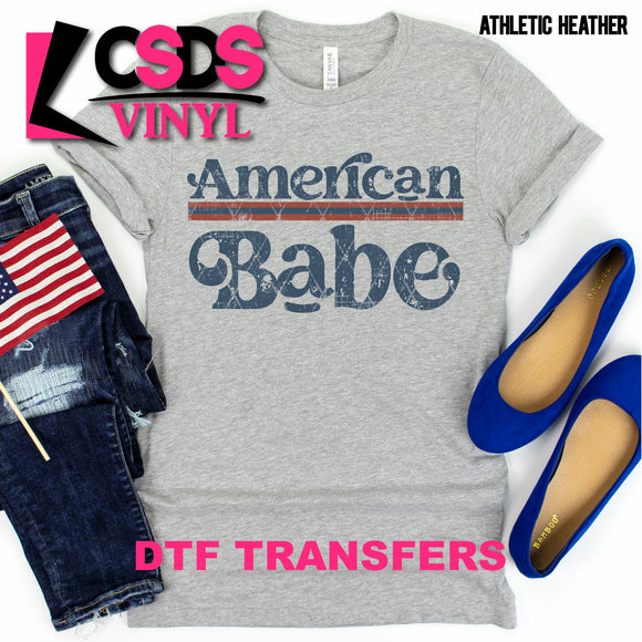 DTF Transfer - DTF000337 American Babe