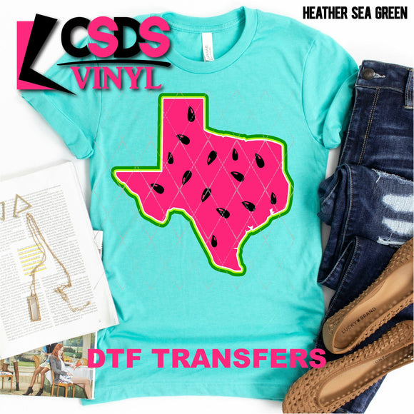 DTF Transfer - DTF000340 Watermelon Texas