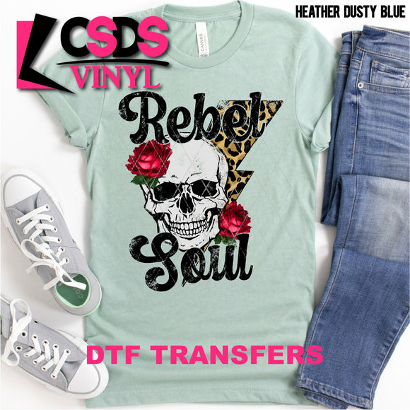DTF Transfer - DTF000353 Rebel Soul