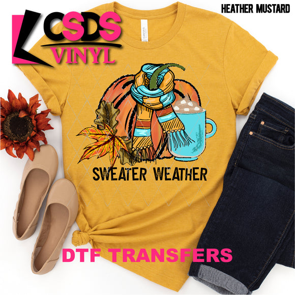 DTF Transfer - DTF000369 Sweater Weather