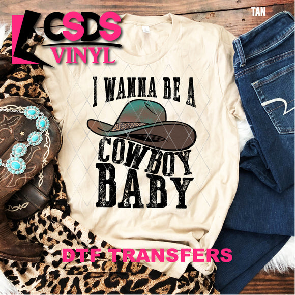 DTF Transfer - DTF000383 Cowboy Baby