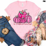 DTF Transfer - DTF000407 In October We Wear Pink Pumpkins