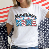 DTF Transfer - DTF000488 American Mama Flag