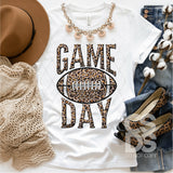 DTF Transfer - DTF000560 Game Day Football Leopard