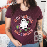 DTF Transfer - DTF000623 Retro Hot Ghoul Halloween