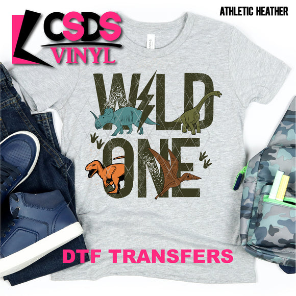 DTF Transfer - DTF000659 Wild One Dinosaurs Boy