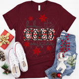 DTF Transfer - DTF000674 Baby It's Cold Outside Plaid