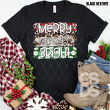 DTF Transfer - DTF000676 Merry and Bright Leopard Plaid