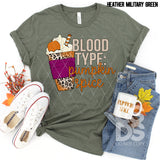 DTF Transfer - DTF000681 Blood Type: Pumpkin Spice