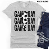 DTF Transfer - DTF000707 Soccer Game Day Stacked Word Art