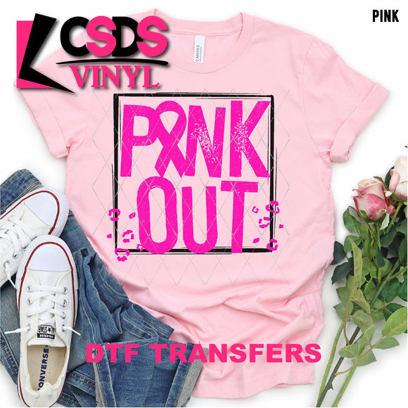 DTF Transfer - DTF000747 Pink Out