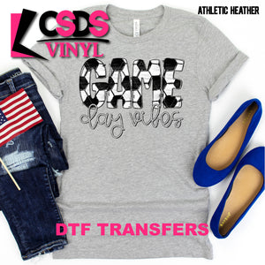 DTF Transfer - DTF000754 Soccer Game Day Vibes