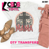 DTF Transfer - DTF000770 Blessed Mama Cross Leopard