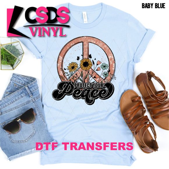 DTF Transfer - DTF000774 Protect Your Peace