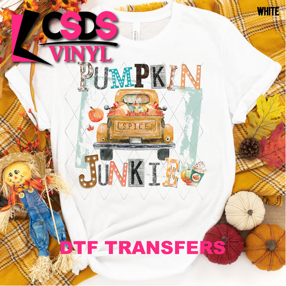 DTF Transfer - DTF000871 Pumpkin Junkie