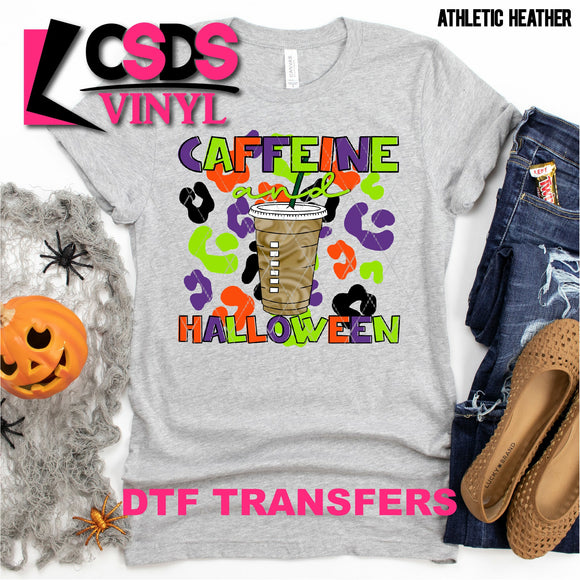 DTF Transfer - DTF000873 Caffeine And Halloween