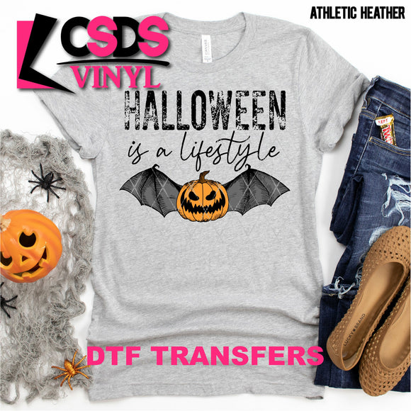 DTF Transfer - DTF000883 Halloween Is A Lifestyle