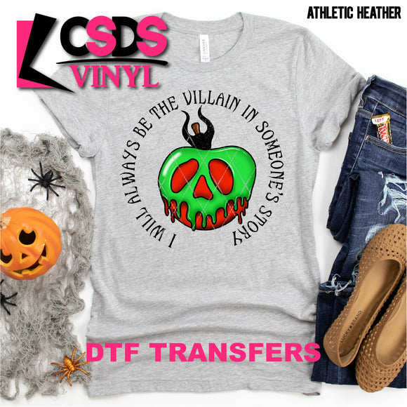 DTF Transfer - DTF000888 I Will Always Be The Villain