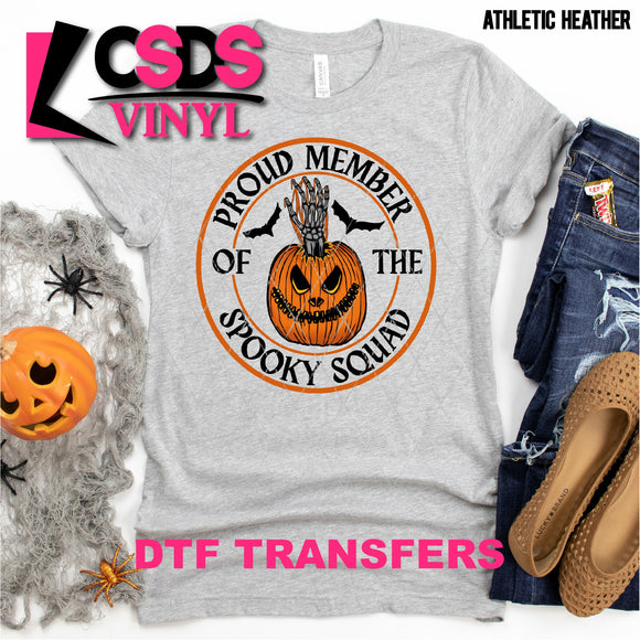 DTF Transfer - DTF000959 Member of the Spooky Squad
