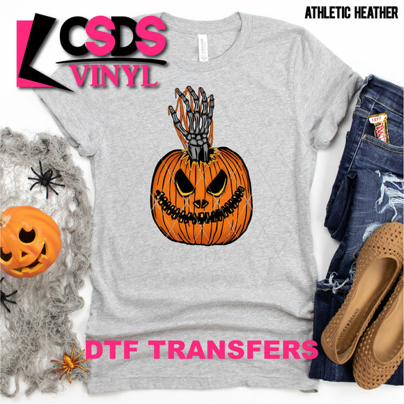 DTF Transfer - DTF000960 Creepy Pumpkin