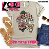 DTF Transfer - DTF000977 Inhale Peace Exhale Chaos
