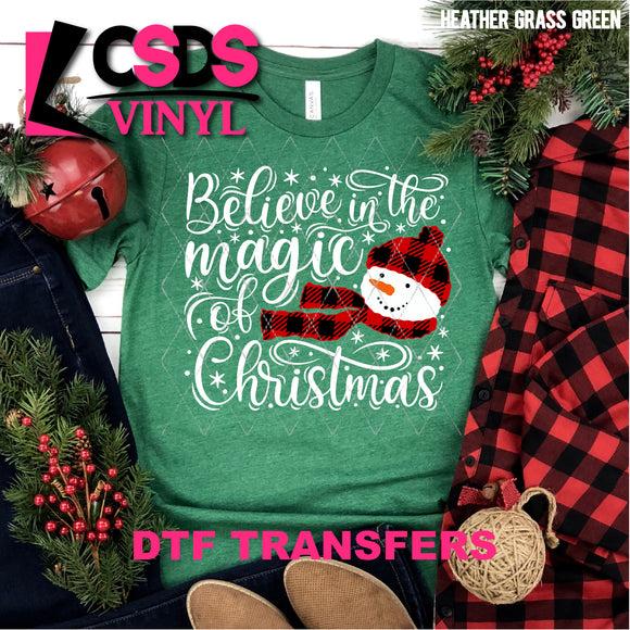 Believe In The Magic Of Christmas + Wood DTF Kit