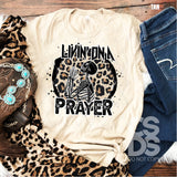 DTF Transfer - DTF001091 Livin' on a Prayer Leopard