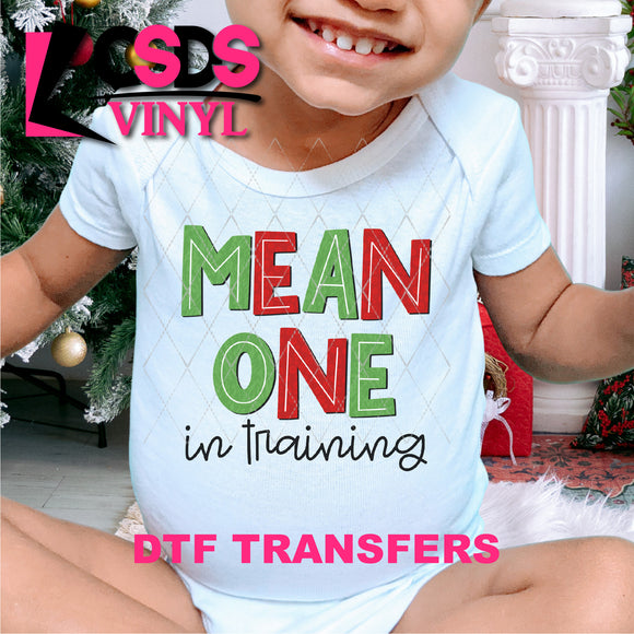 DTF Transfer - DTF001118 Mean One in Training