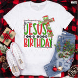 DTF Transfer - DTF001142 Go Jesus Birthday