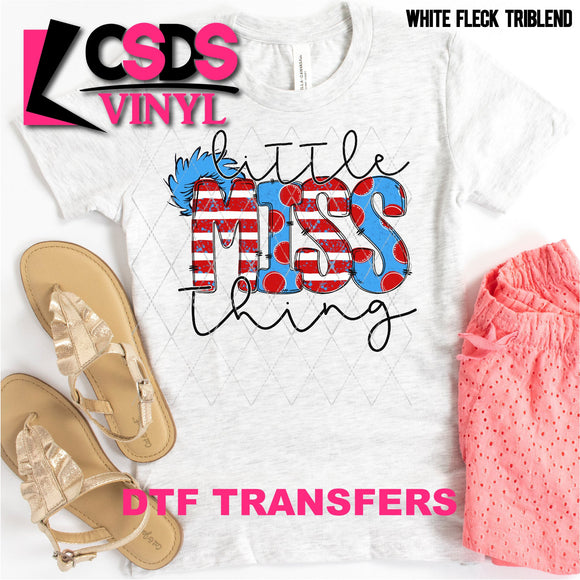 DTF Transfer - DTF001207 Little Miss Thing