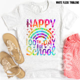 DTF Transfer - DTF001238 Happy 100th Day of School Tie Dye