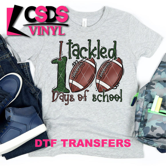 DTF Transfer - DTF001251 I Tackled 100 Days of School