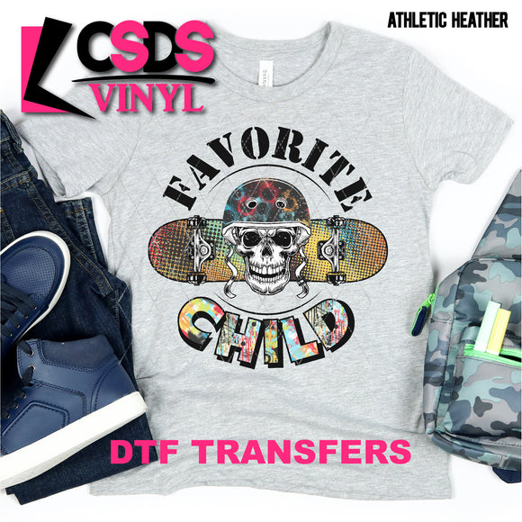 DTF Transfer - DTF001282 Skater Favorite Child