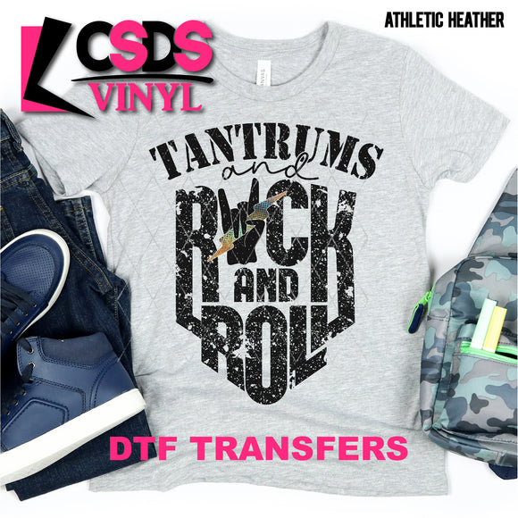 DTF Transfer - DTF001284 Tantrums and Rock & Roll