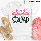 DTF Transfer - DTF001296 Flamingo Squad