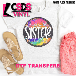 DTF Transfer - DTF001300 Best Sister Ever