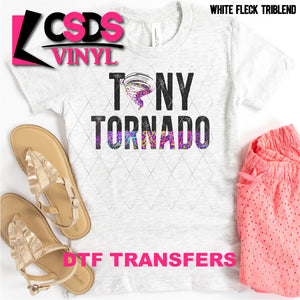 DTF Transfer - DTF001302 Tiny Tornado Colorful Leopard