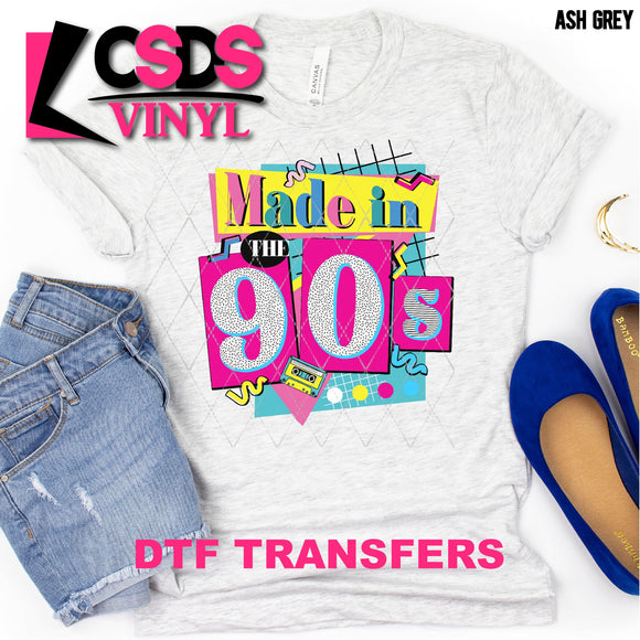 DTF Transfer - DTF001331 Made in the 90s