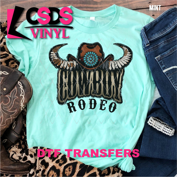 DTF Transfer - DTF001343 Cowboy Rodeo